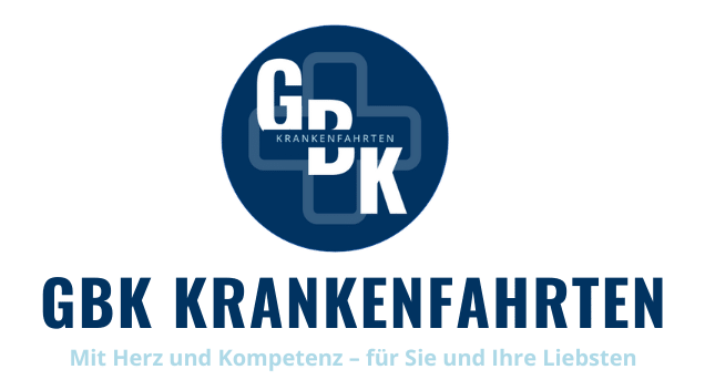 Modernes Alternativlogo von GBK-Krankenfahrten – moderne Darstellung des Markenzeichens
